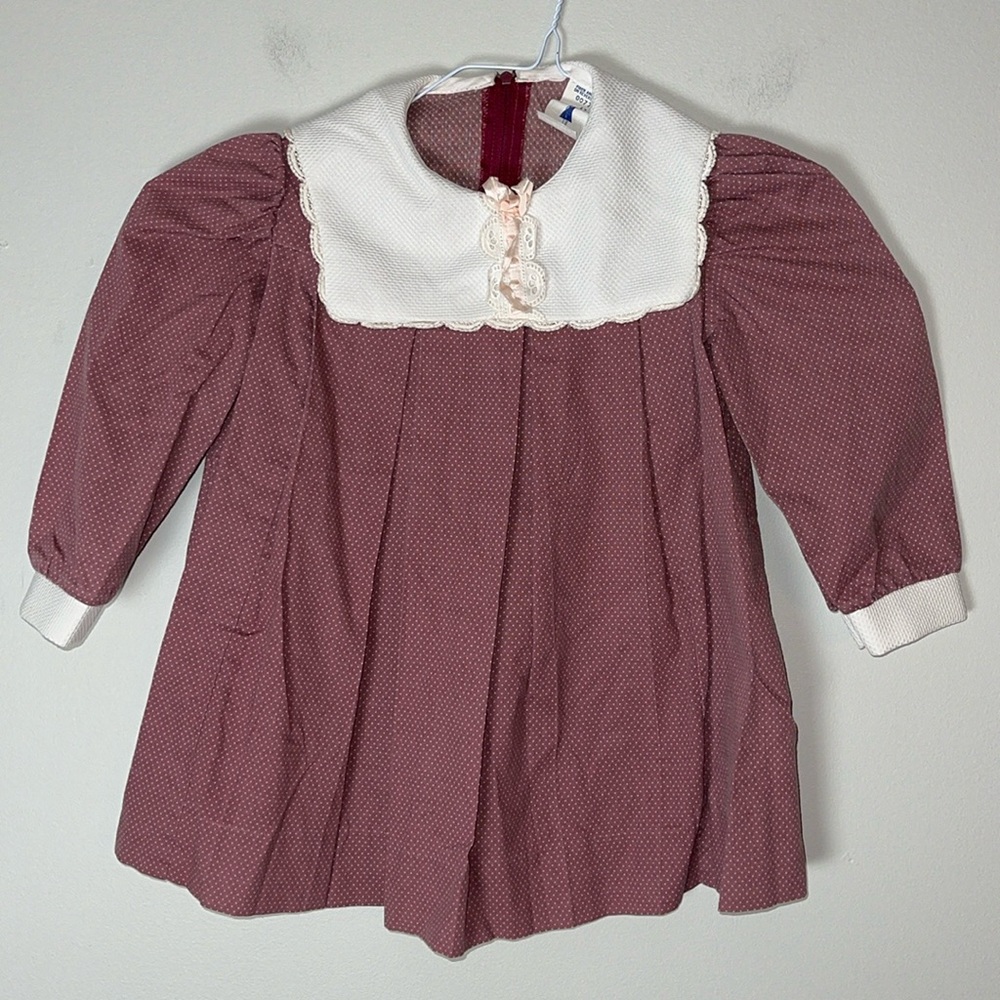 Vintage Miss Quality Pink Peter Pan 4T Dress